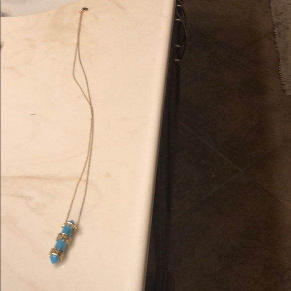 House of Harlow turquoise necklace - Picture 2 of 3